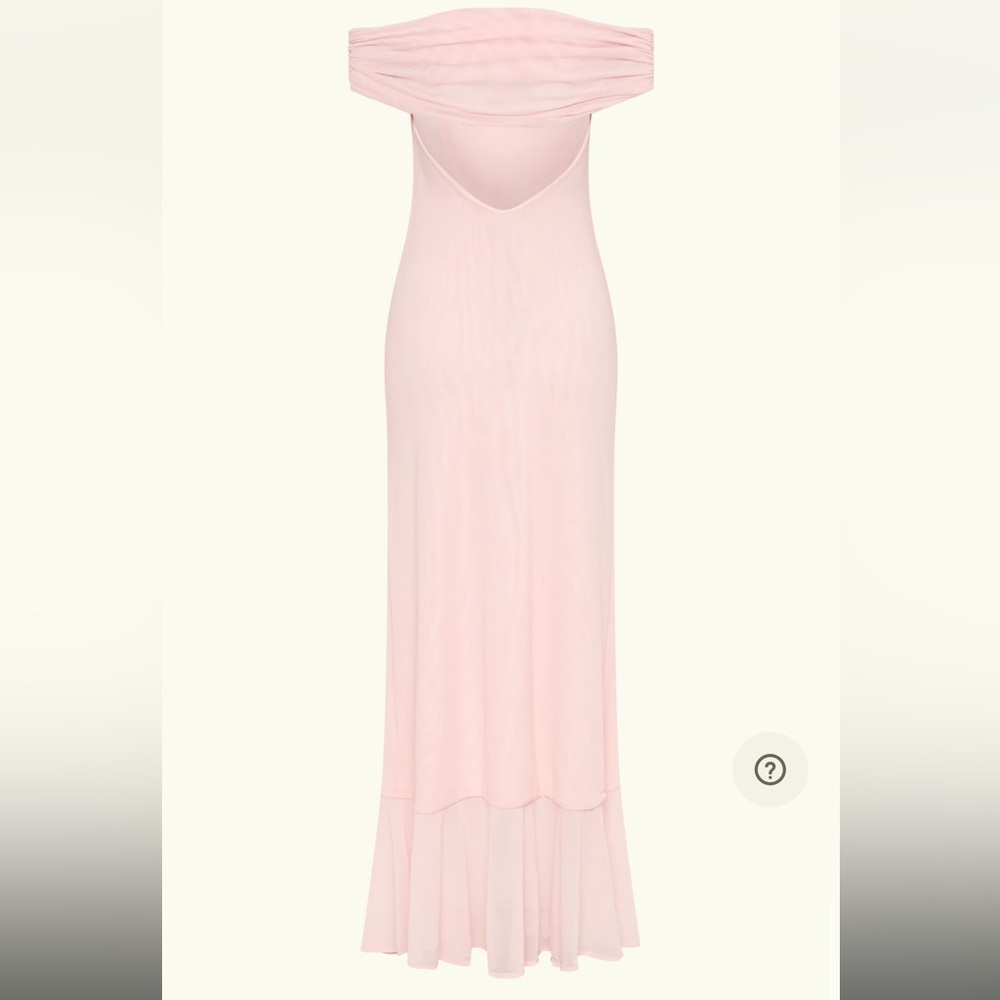 Meshki Strapless Dress in Blush - Picture 6 of 6